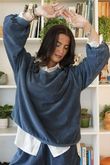 Terry B Classic Sweatshirt Denim